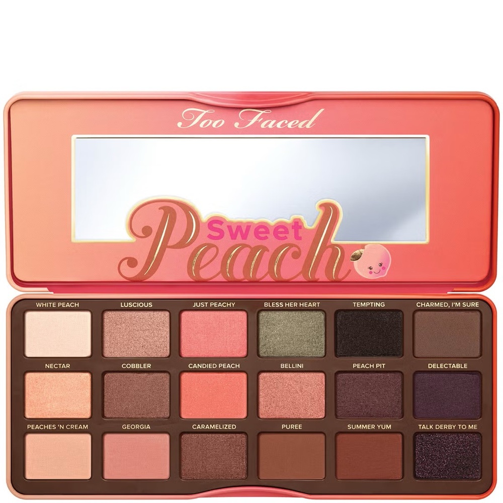 Eyeshadow Palette *3 Piece Featuring: Too Faced Sweet Peach, Tarte, & Revolution - Picture 3 of 13